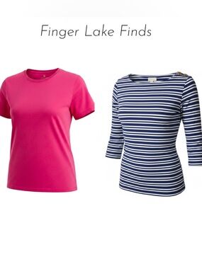 Bundle of Two Cotton Tops, L